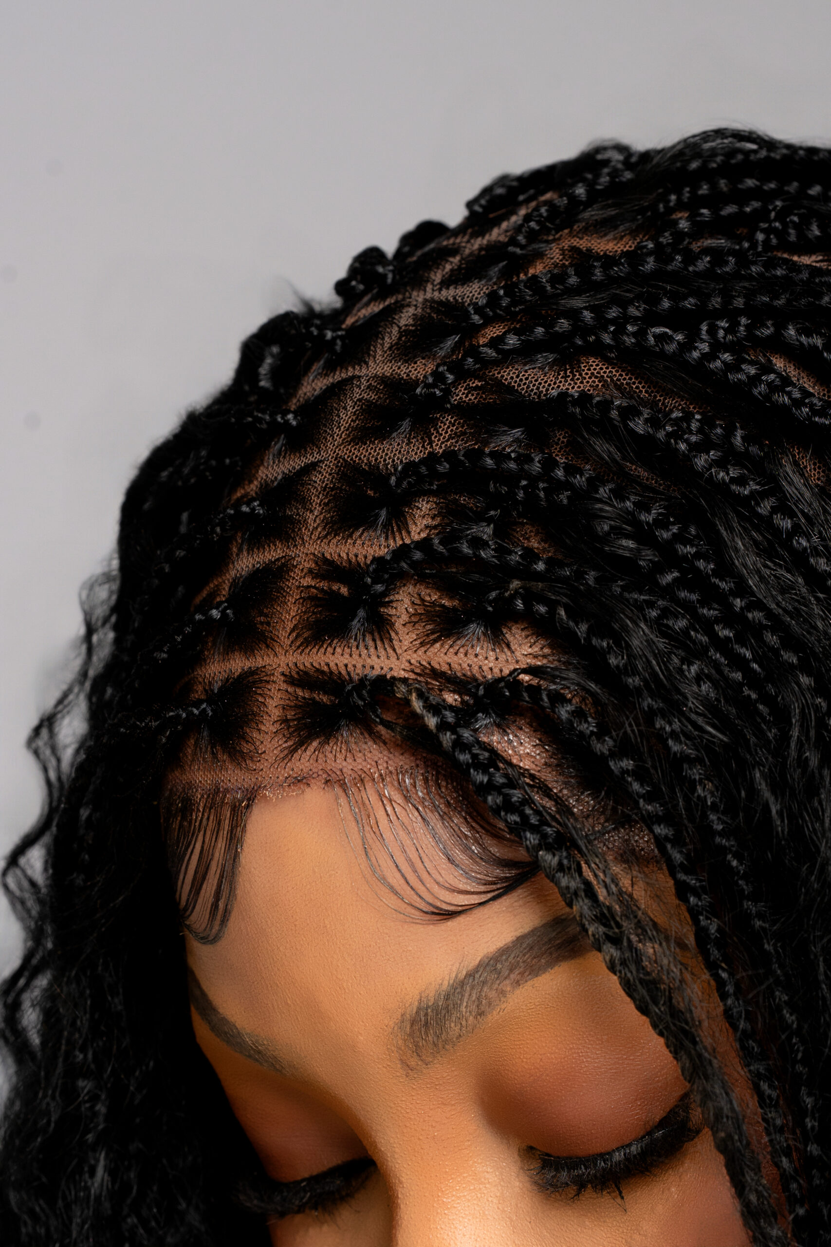 Perruque Boho braide Curly Noir Intense – Image 4
