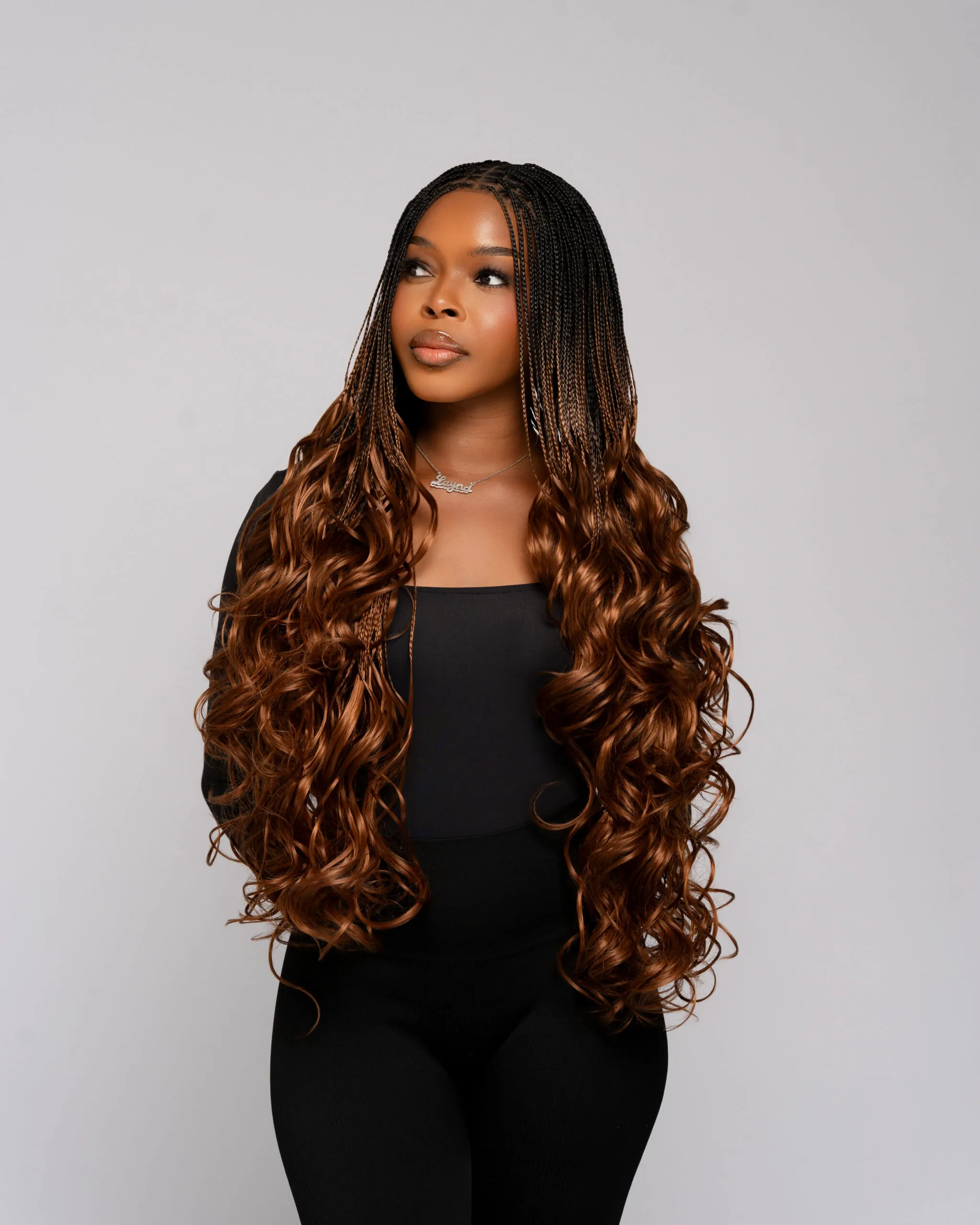 French Curly Dégradé Chocolat RACINE NOIRE
