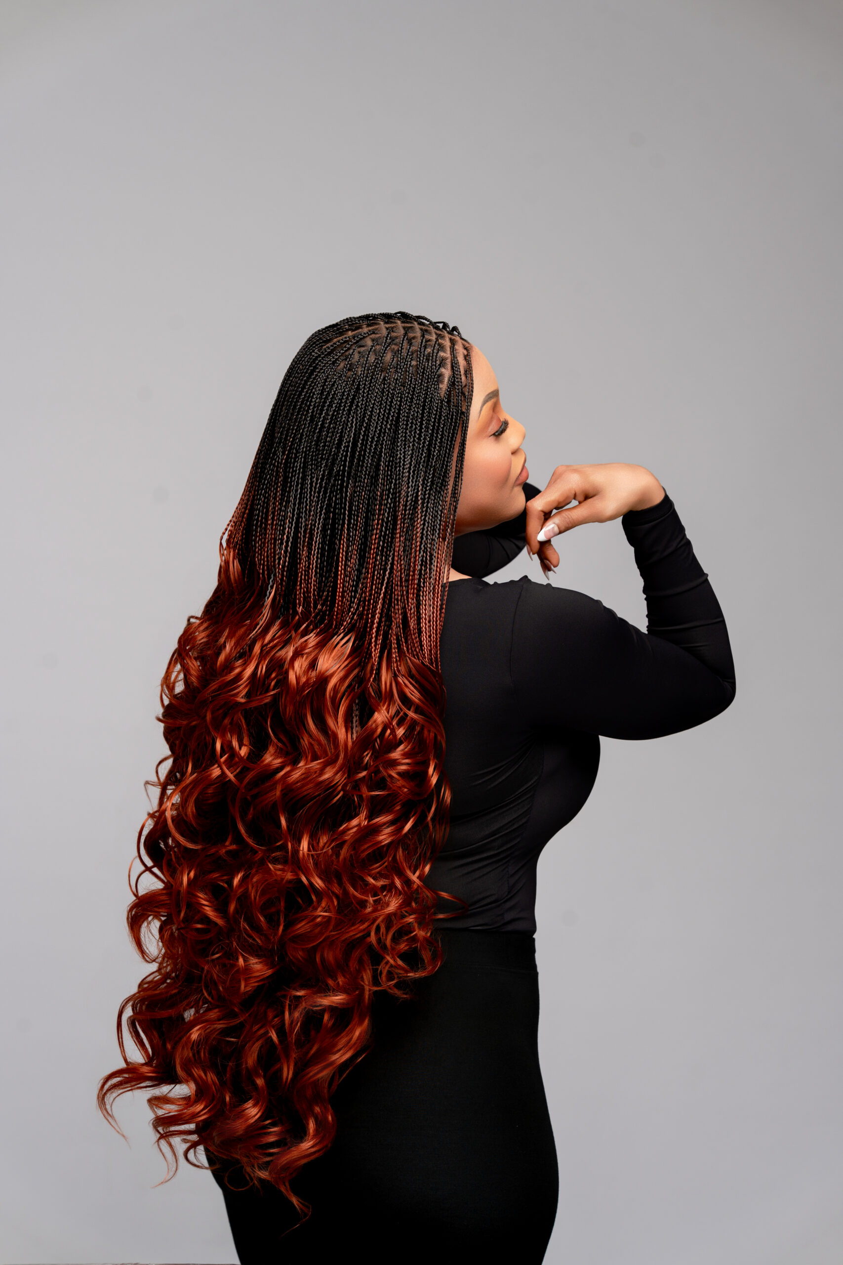French Curly Dégradé Cuivré Prestige – Image 6