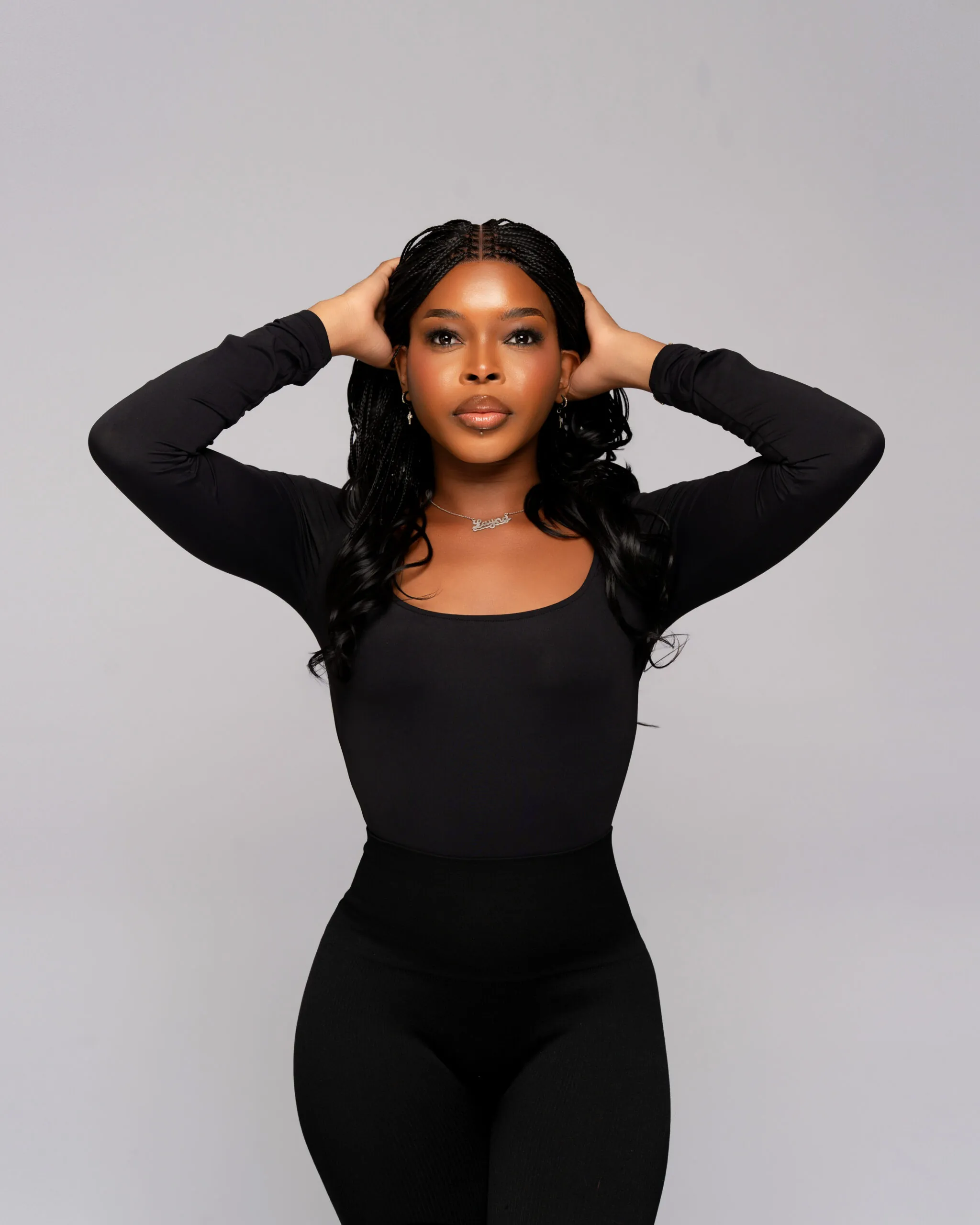 French Curly Élégance Noire