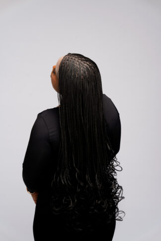 French Curly Noir Intense – Full Lace Premium